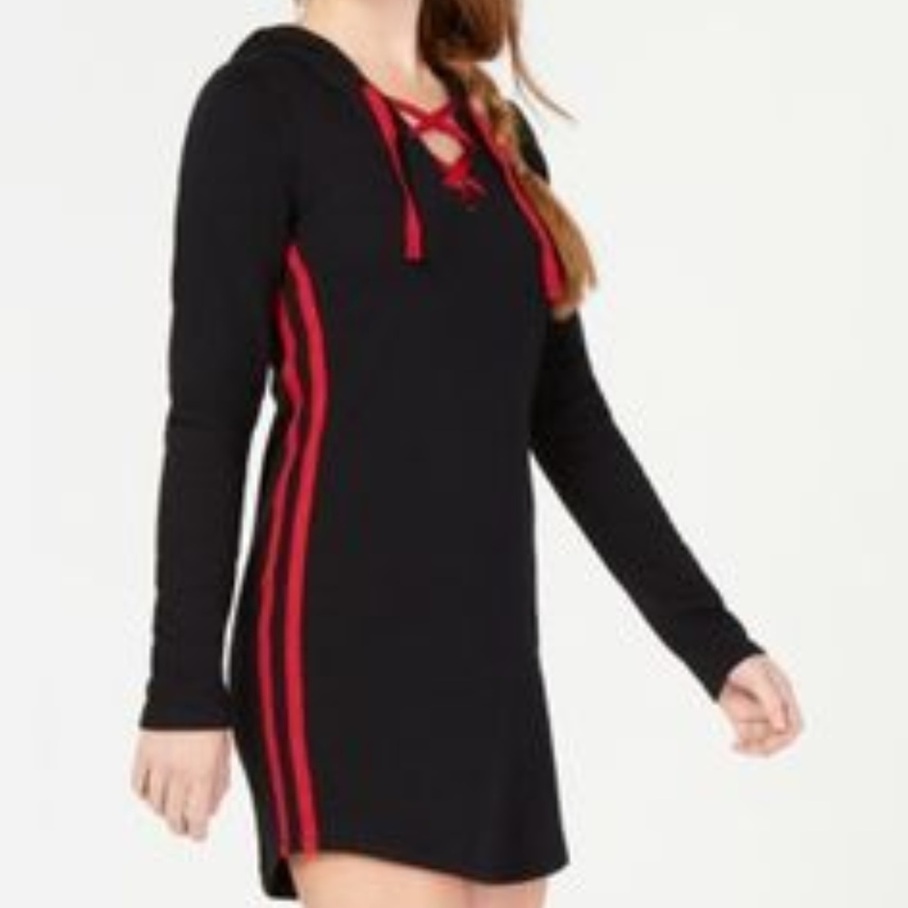 Material Girl Black Sweater Dress